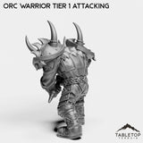Tabletop Terrain Miniature Orc Warrior Tier 1