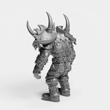 Tabletop Terrain Miniature Orc Warrior Tier 1