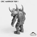 Tabletop Terrain Miniature Orc Warrior Tier 1