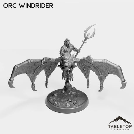 Tabletop Terrain Miniature Orc Windrider