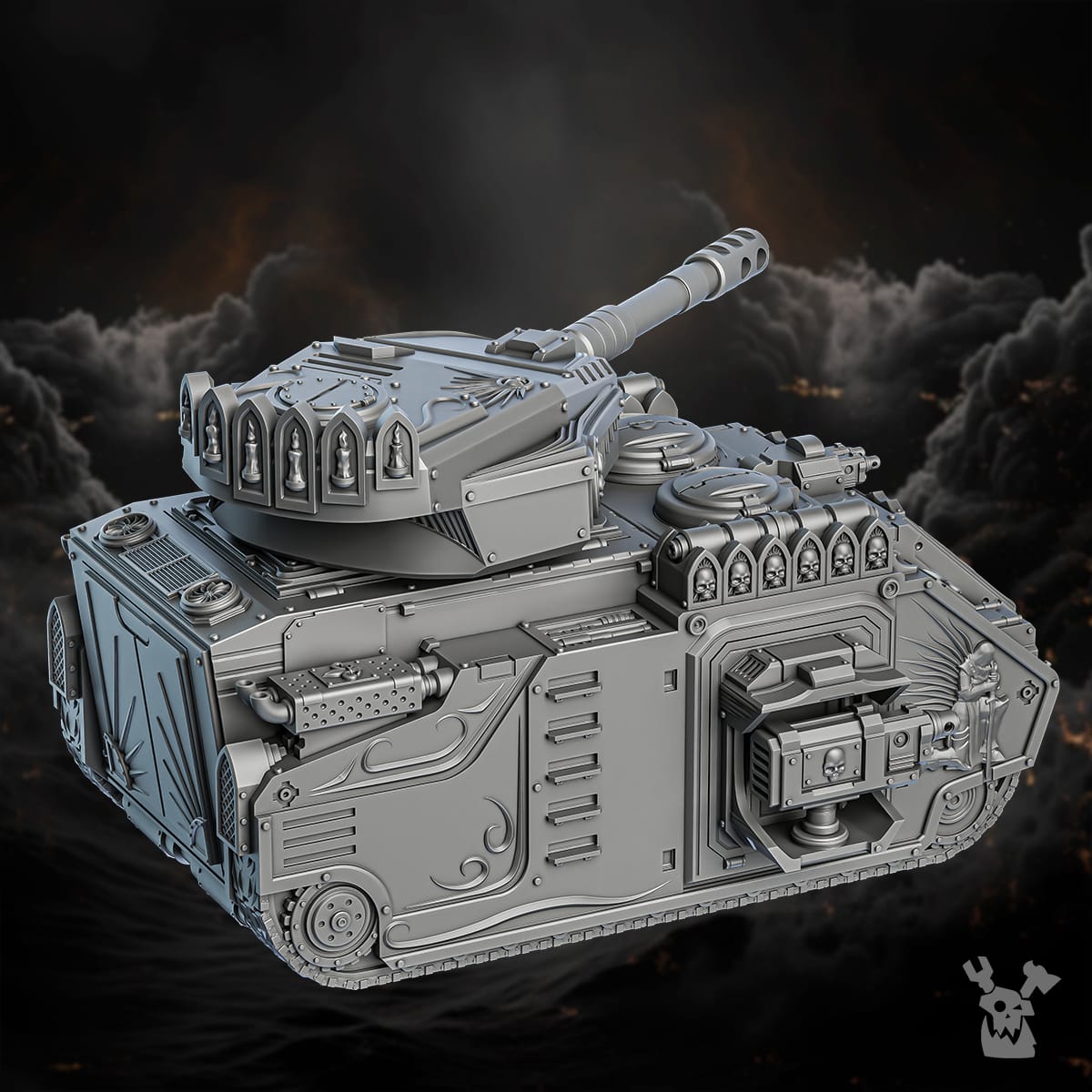 Tabletop Terrain Miniature Order of Repentance APC + all modifications