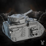 Tabletop Terrain Miniature Order of Repentance APC + all modifications