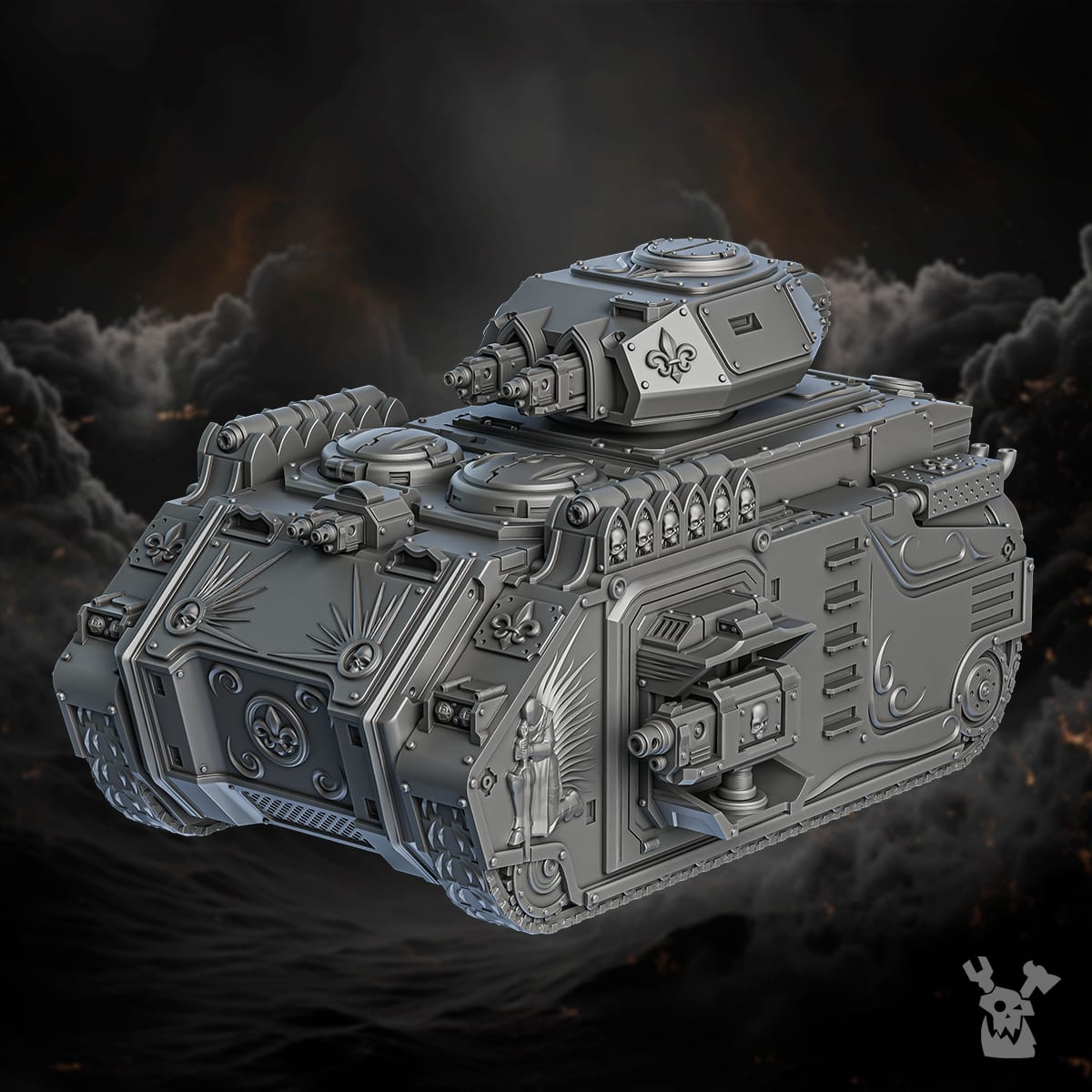 Tabletop Terrain Miniature Order of Repentance APC + all modifications