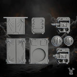 Tabletop Terrain Miniature Order of Repentance APC + all modifications