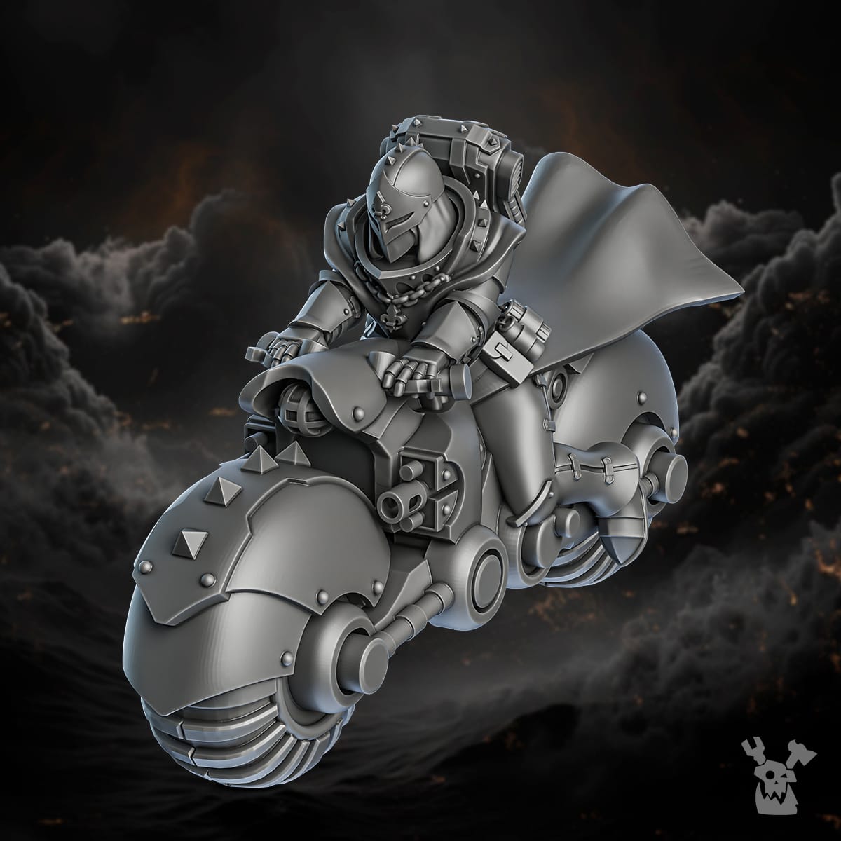 Tabletop Terrain Miniature Order of Repentance Biker Sisters Squad