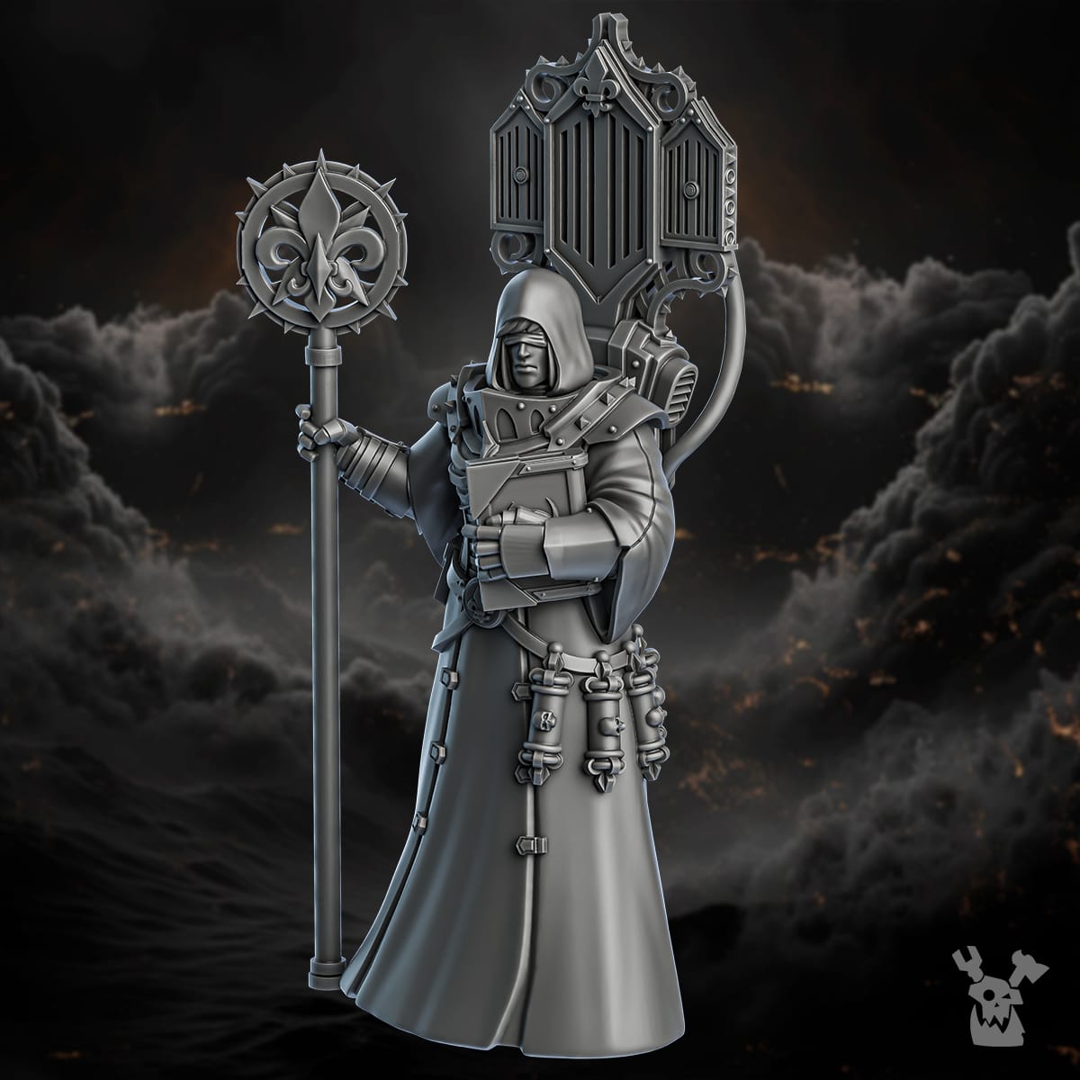 Tabletop Terrain Miniature Order of Repentance Herald