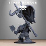 Tabletop Terrain Miniature Orkaz Bearer Boss