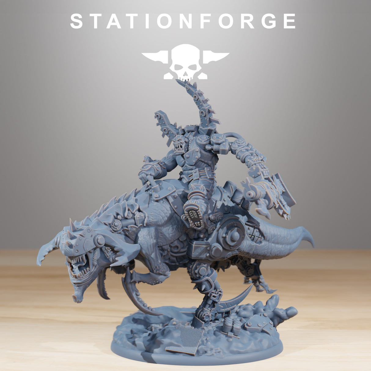 Tabletop Terrain Miniature Orkaz Beast Boss