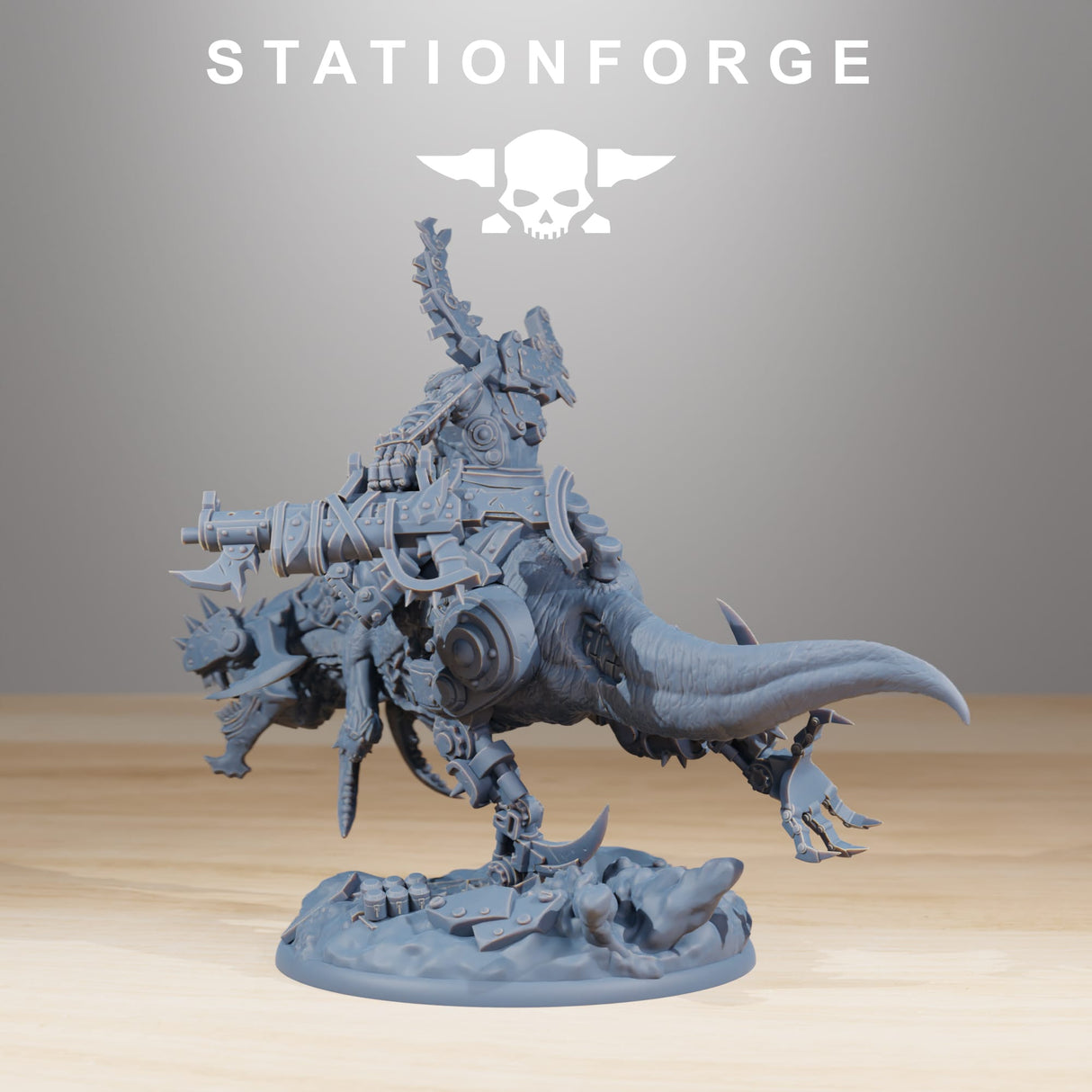 Tabletop Terrain Miniature Orkaz Beast Boss