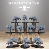 Tabletop Terrain Miniature Orkaz Beast Riders