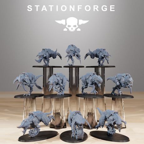 Tabletop Terrain Miniature Orkaz Beast Riders