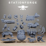Tabletop Terrain Miniature Orkaz Belly Busta Boss