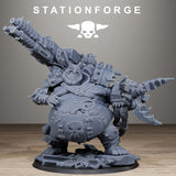 Tabletop Terrain Miniature Orkaz Belly Busta Boss