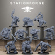 Tabletop Terrain Miniature Orkaz Belly Bustas Infantry
