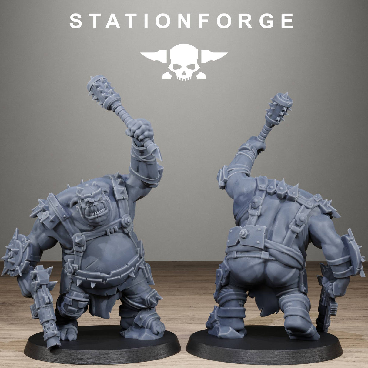 Tabletop Terrain Miniature Orkaz Belly Bustas Infantry