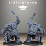 Tabletop Terrain Miniature Orkaz Belly Bustas Infantry