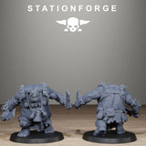 Tabletop Terrain Miniature Orkaz Belly Bustas Infantry