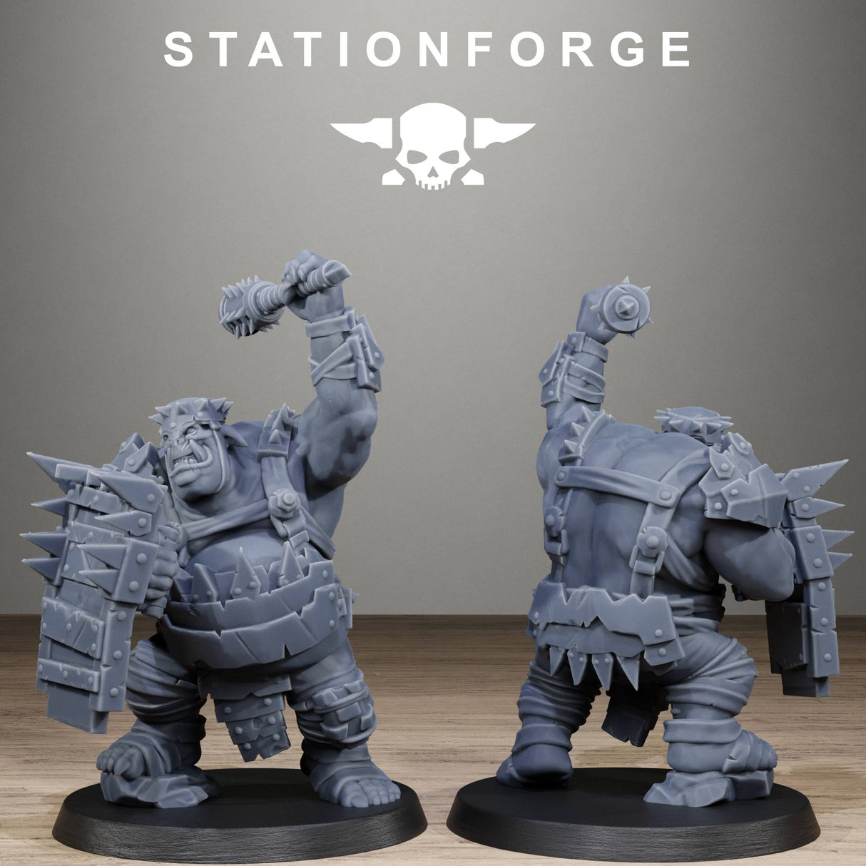 Tabletop Terrain Miniature Orkaz Belly Bustas Infantry