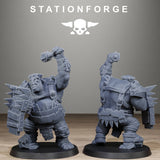Tabletop Terrain Miniature Orkaz Belly Bustas Infantry