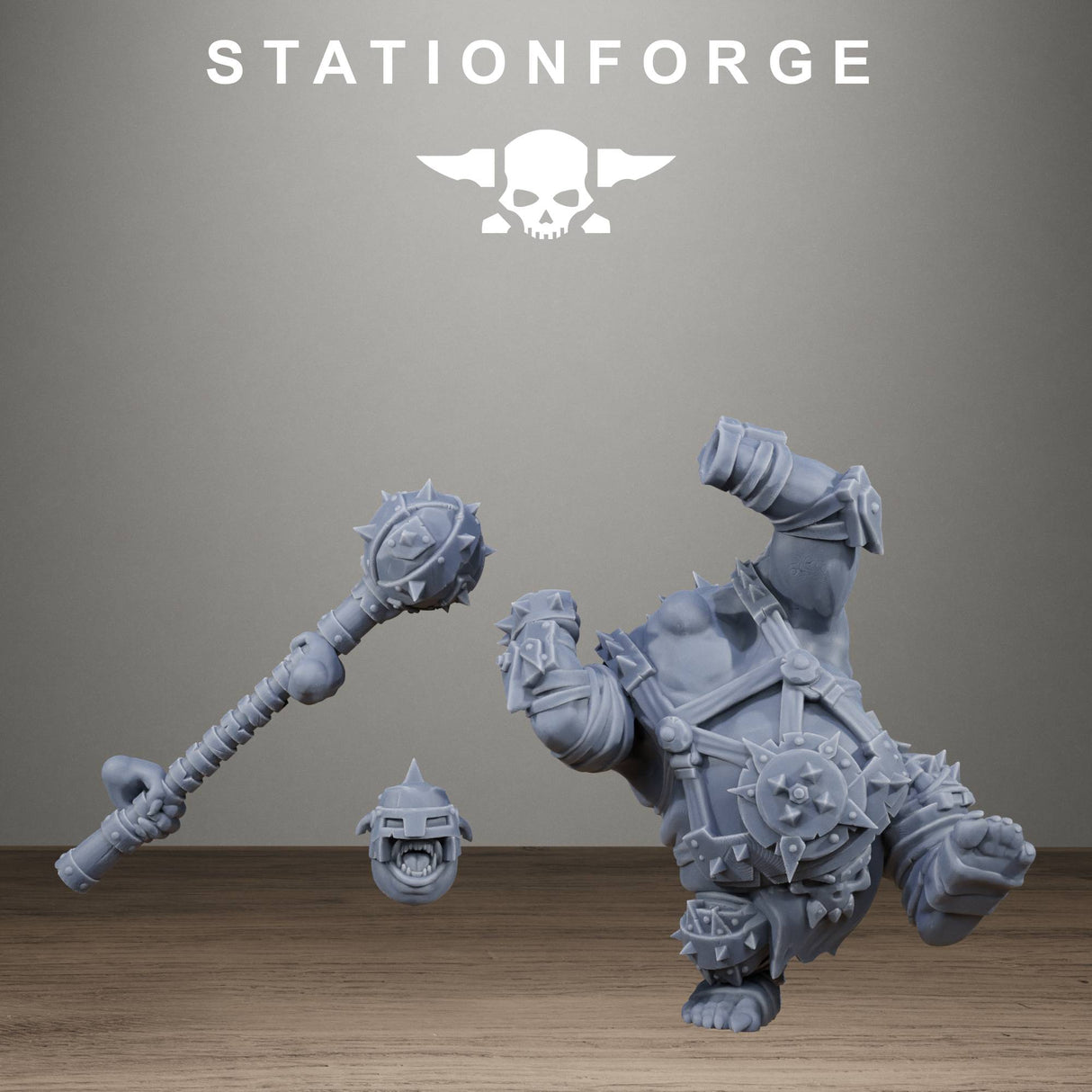 Tabletop Terrain Miniature Orkaz Belly Bustas Infantry