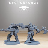 Tabletop Terrain Miniature Orkaz Berserkers