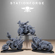 Tabletop Terrain Miniature Orkaz Bikers