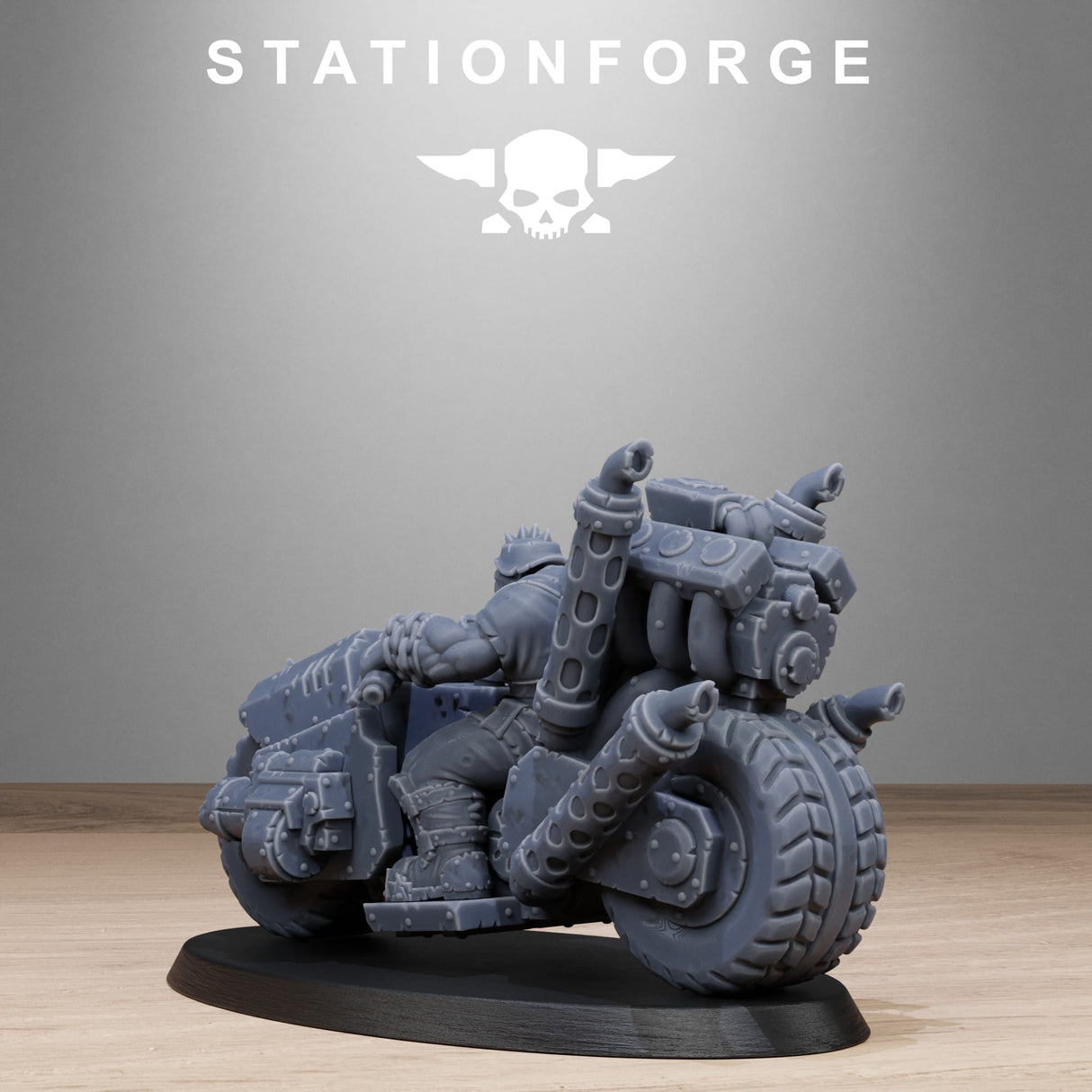 Tabletop Terrain Miniature Orkaz Bikers