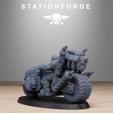 Tabletop Terrain Miniature Orkaz Bikers