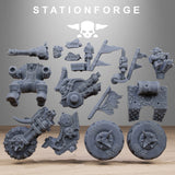 Tabletop Terrain Miniature Orkaz Bikers