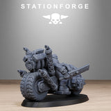 Tabletop Terrain Miniature Orkaz Bikers