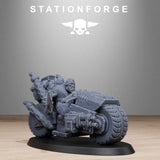Tabletop Terrain Miniature Orkaz Bikers
