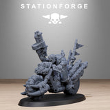 Tabletop Terrain Miniature Orkaz Bikers