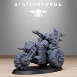 Tabletop Terrain Miniature Orkaz Bikers