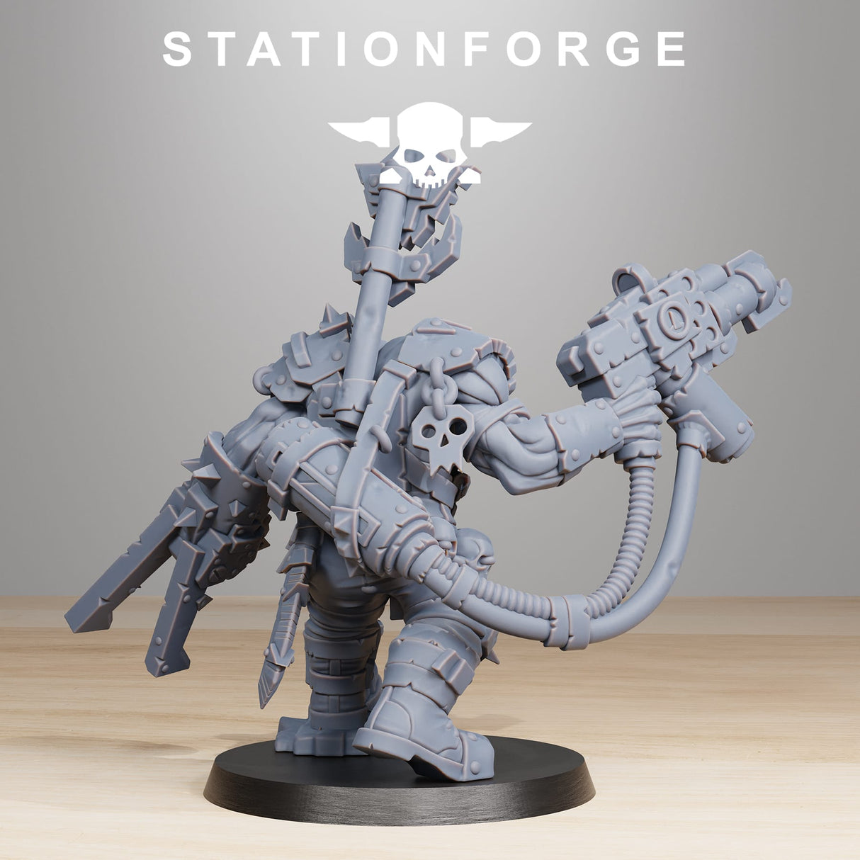 Tabletop Terrain Miniature Orkaz BlackSkull