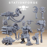 Tabletop Terrain Miniature Orkaz BlackSkull