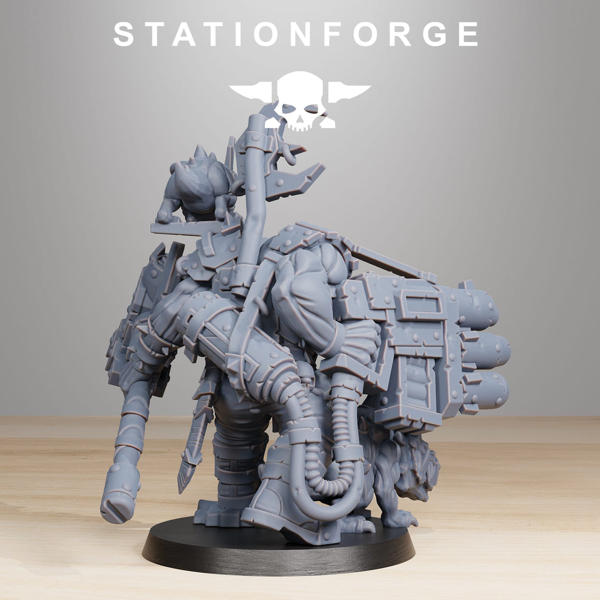 Tabletop Terrain Miniature Orkaz BlackSkull