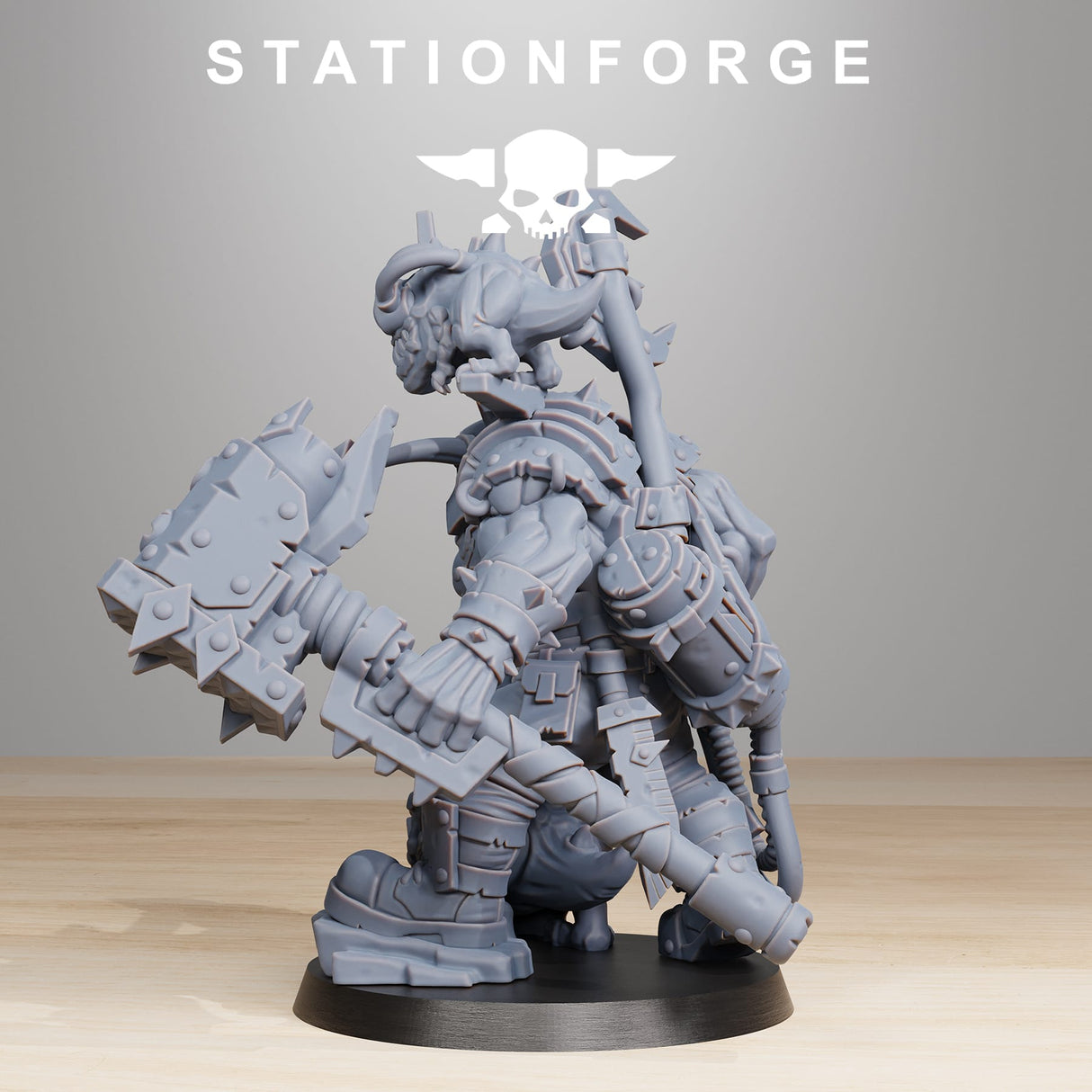 Tabletop Terrain Miniature Orkaz BlackSkull