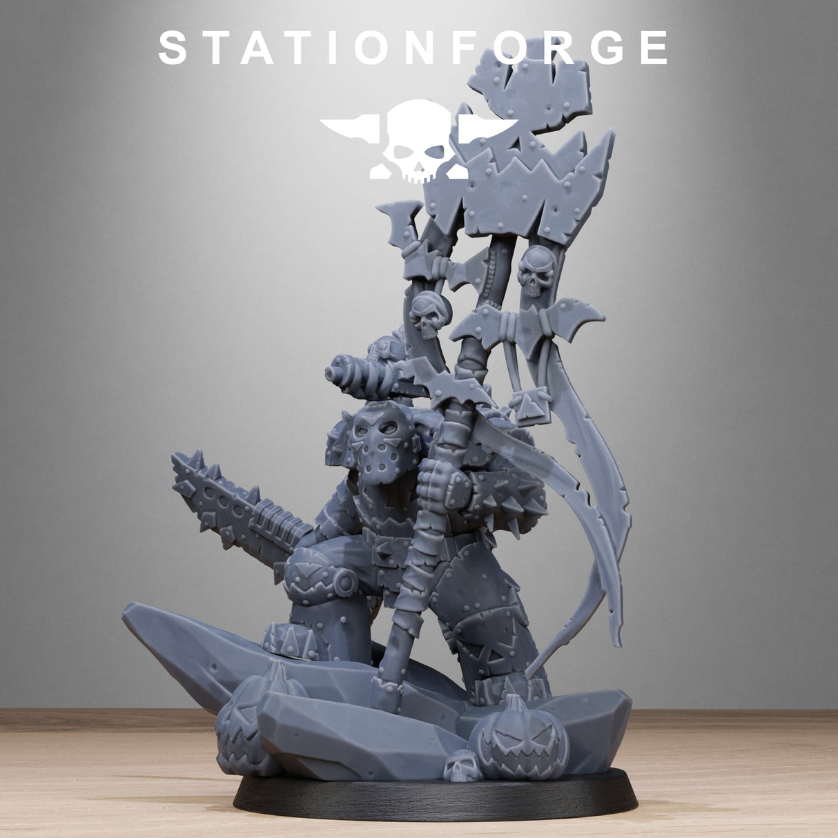 Tabletop Terrain Miniature Orkaz Boo Basher