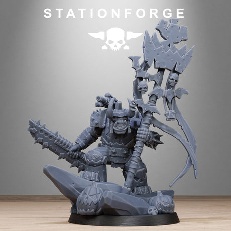 Tabletop Terrain Miniature Orkaz Boo Basher
