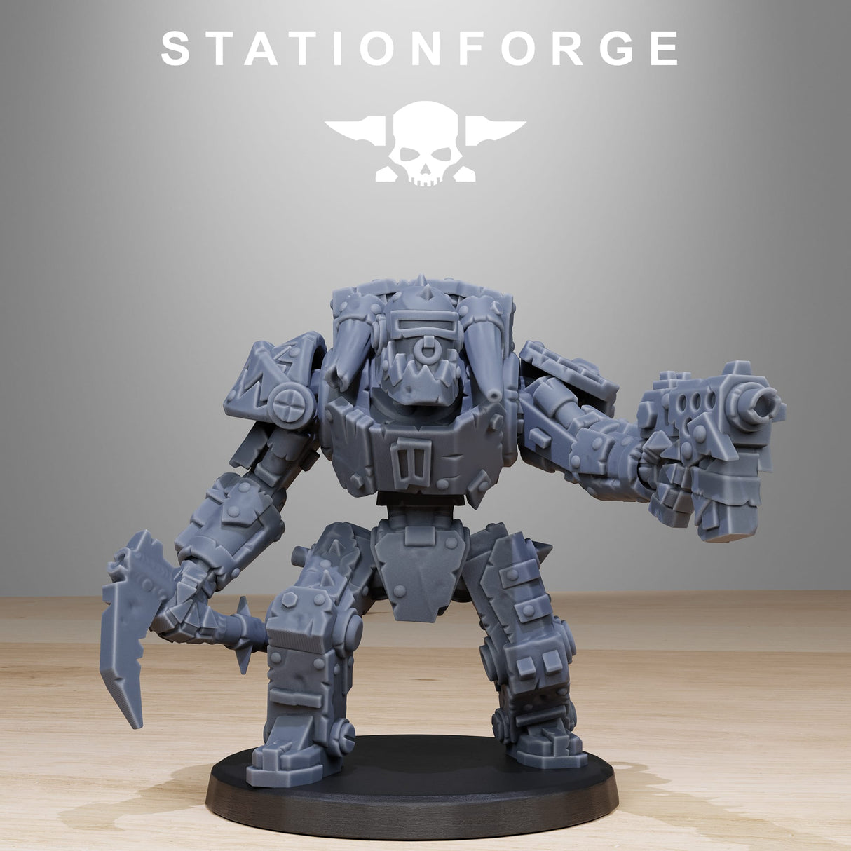 Tabletop Terrain Miniature Orkaz Bots Infantry