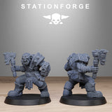 Tabletop Terrain Miniature Orkaz Bros Infantry