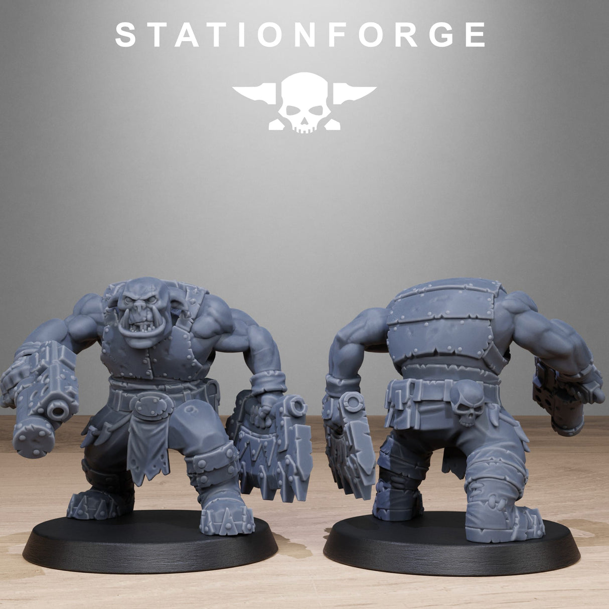 Tabletop Terrain Miniature Orkaz Bros Infantry