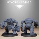 Tabletop Terrain Miniature Orkaz Bros Infantry