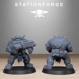 Tabletop Terrain Miniature Orkaz Bros Infantry