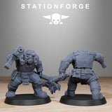 Tabletop Terrain Miniature Orkaz Bros Infantry
