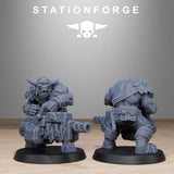 Tabletop Terrain Miniature Orkaz Bros Infantry