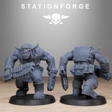 Tabletop Terrain Miniature Orkaz Bros Infantry