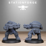 Tabletop Terrain Miniature Orkaz Bros Infantry