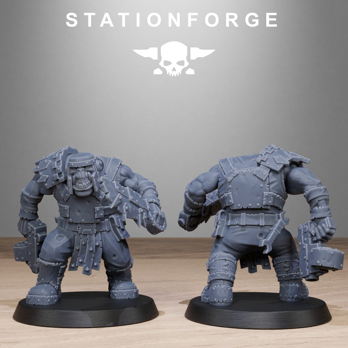 Tabletop Terrain Miniature Orkaz Bros Infantry