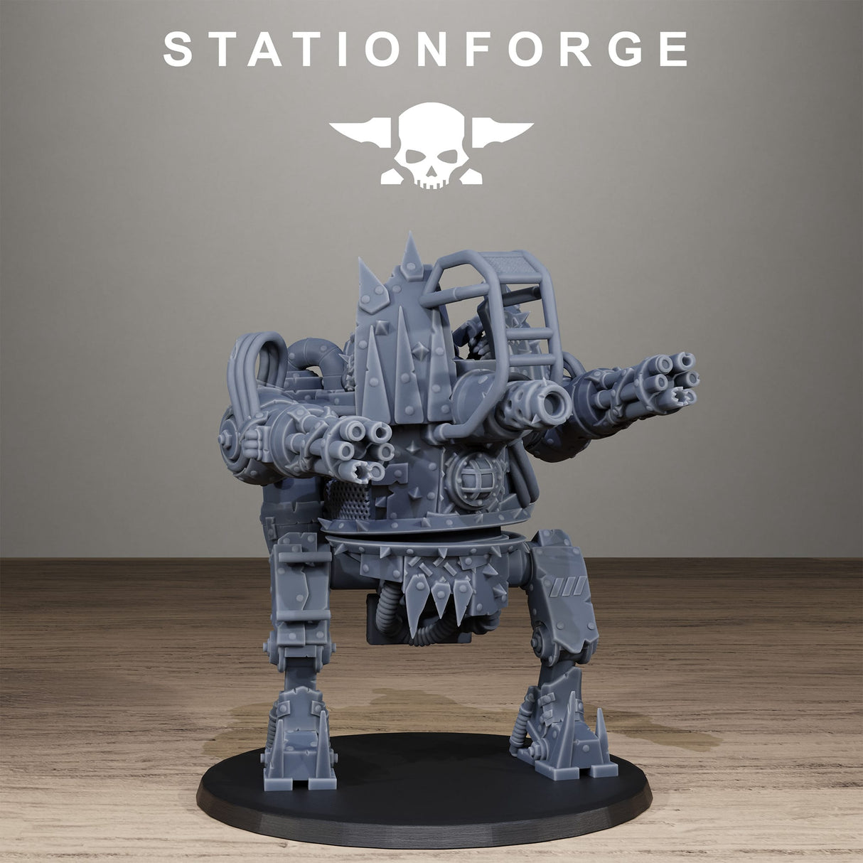 Tabletop Terrain Miniature Orkaz Chicken Walker